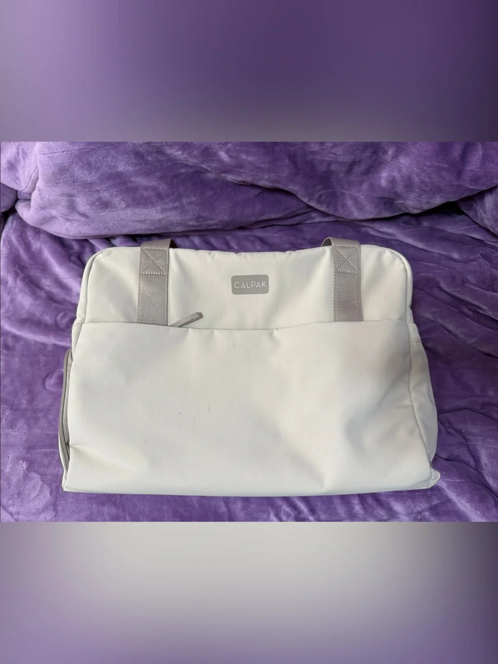 Calpak Connect Laptop Duffel - Light Gray BNWOT